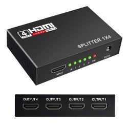 Ndares Sinjali HDMI Splitter | HDMI SPLITTER 1080P 3D VER 1.4 (1IN 4OUT)