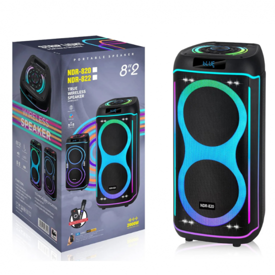 Boks me Bluetooth me Mikrofon NDR-820