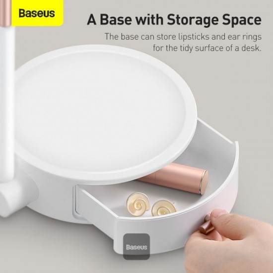 Pasqyre Grimi Baseus Me Drite LED | Baseus Makeup Mirror With Storage Box 