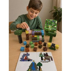 Loje Magnetike Formuese per Femije | MAGNETIC CUBES 120PCS 