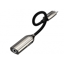 Adaptor Lightning Male to Aux 3.5mm Baseus L56 2in1 