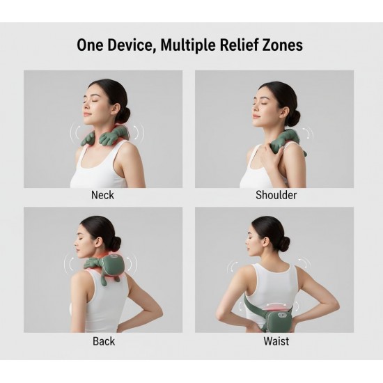 Masazhues Elektrik per Qafen dhe Trupin | Electric Massager