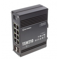Switch Industrial Teltonika TSW202 me 8 Porta Gigabit PoE+ & 2 Porta SFP 