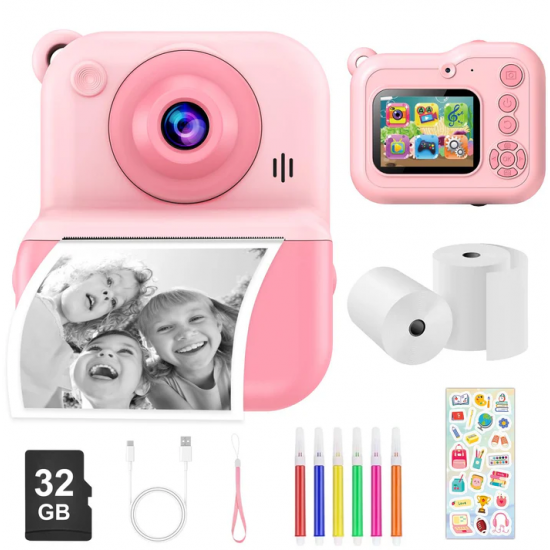 Aparat Dixhital per Femije me Printim Foto Oteeto OKC03