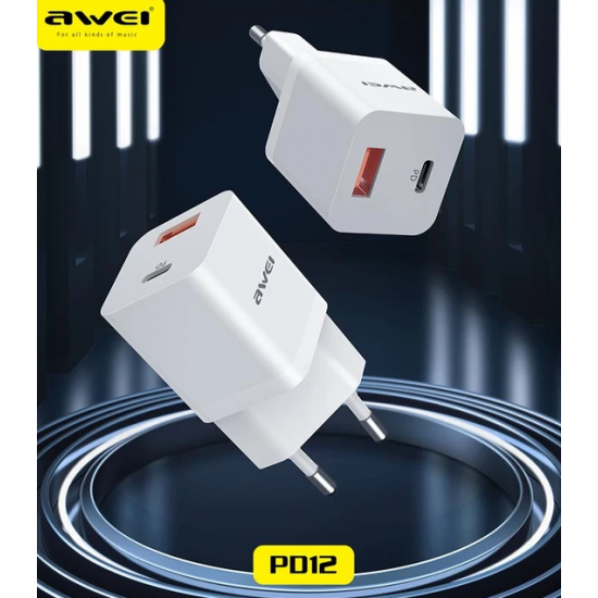 Adaptor Awei 20W | Koke Karikuesi Awei PD12