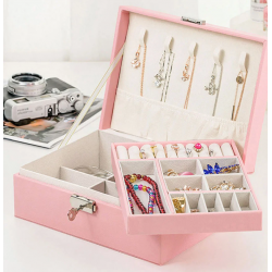 Organizuese per Bizhuteri me 2 Kate 23 x 17 x 9 CM
