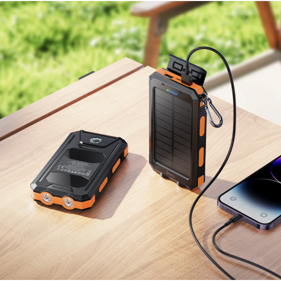 Bateri e Jashtme Power Bank me Panel Diellor 