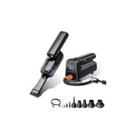 Fshese Pastrimi me Vakum per Makine Essager 2IN1 & Kompresor Ajri 12V 