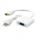 Adaptor SBOX HDMI M - VGA F + AUDIO 