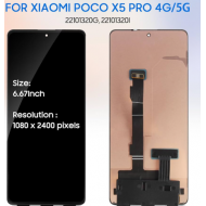 Ekran per Xiaomi Poco X5 Pro 5G