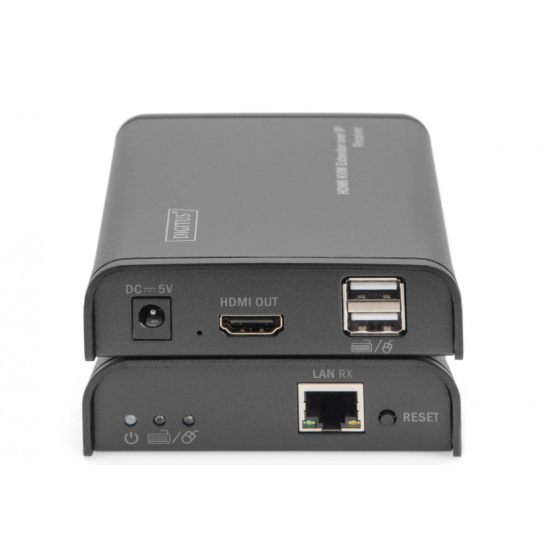 HDMI KVM Extender 120M Full HD 1080P me Cat 5, 5E, 6 Digitus DS-55202