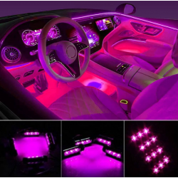 Drita Led Dekorative per Makine | Car Interior Atmosphere Light