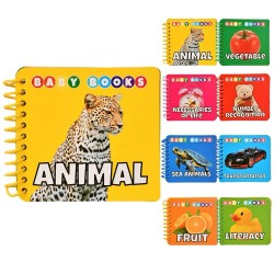 Mini Liber Edukativ per Femije | Set 2 Cope