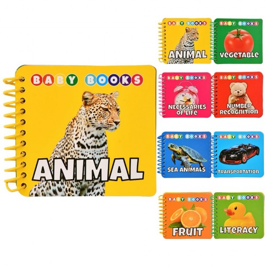 Mini Liber Edukativ per Femije | Set 2 Cope