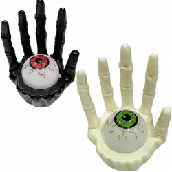 Dore Skeleti me Sy te Ndricuar per Halloween