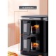 Friteze me Ajer me dy Ndarje | Porodo Double Stack Air Fryer 11L 2800W