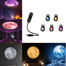 Mini Projektor me Porte USB  | Planet Projection Light