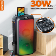 Boks me Bluetooth MOXOM MX-SK54 30W me Drite LED dhe Mikrofon 