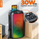 Boks me Bluetooth MOXOM MX-SK54 30W me Drite LED dhe Mikrofon 