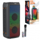 Boks me Bluetooth MOXOM MX-SK54 30W me Drite LED dhe Mikrofon 