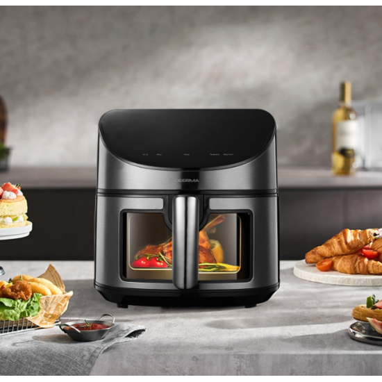 Friteze Elektrike me Ajer Deerma 8L | Air Fryer 1700W