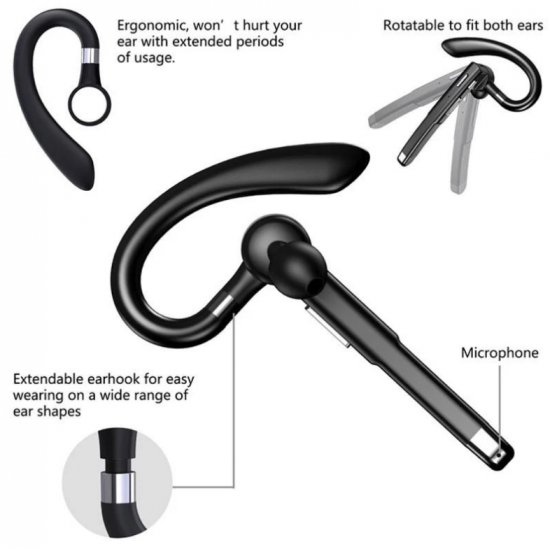 Kufje Teke me Bluetooth YYK-520 |  Wireless Business Headset