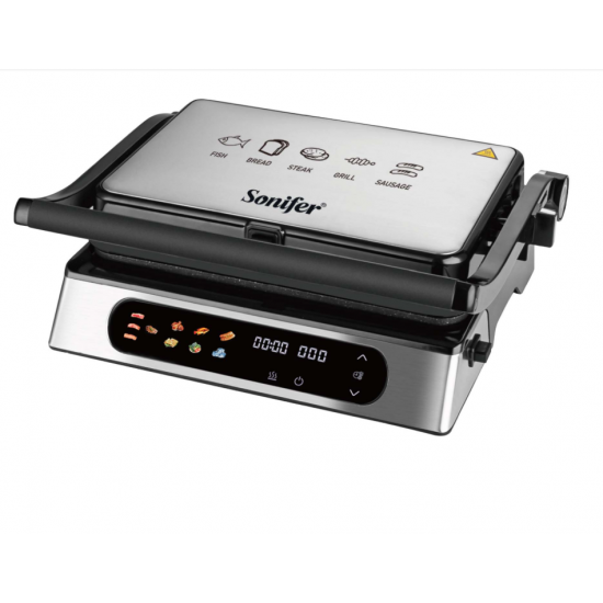 Zgare Elektrike Sonifer 1800W  SF-6181 me Pllaka Jo Ngjitese dhe Kontroll Temperature
