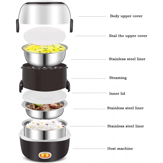 Kuti Ushqimi Elektrike | Electric Lunch Box Food Warmer