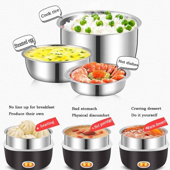 Kuti Ushqimi Elektrike | Electric Lunch Box Food Warmer