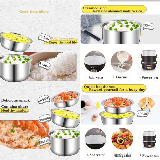 Kuti Ushqimi Elektrike | Electric Lunch Box Food Warmer