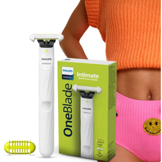 Makine Rroje Philips per Zona Sensitive  | One Blade Norelco Intimate Skin-Protect