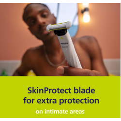 Makine Rroje Philips per Zona Sensitive  | One Blade Norelco Intimate Skin-Protect
