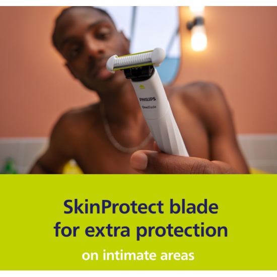 Makine Rroje Philips per Zona Sensitive  | One Blade Norelco Intimate Skin-Protect