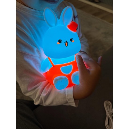 Drite Silikoni me Prekje | Silicone Night Light