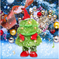 Peme Pellushi me Muzike 40cm | Christmas Tree Plush Toy    