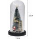 Kupole Qelqi me Motive Festive 22 x 11 cm