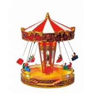 Karusel Dekorativ me Drita dhe Muzike | Christmas Carousel 