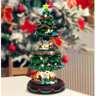 Peme per Krishtlindje me Hapje dhe Muzike 