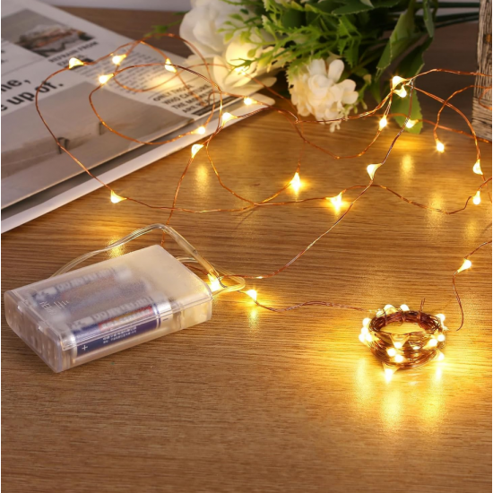 Drita per Pemen e Krishtlindjeve dhe Shtepine me Bateri 10m