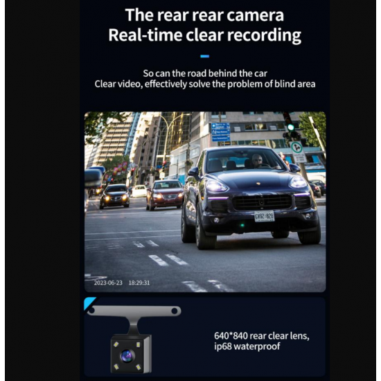 Kamera per Makine XO-XJ03 | HD Car Dash Camera