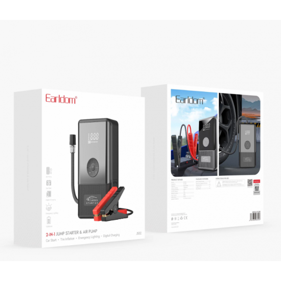 Starter Makine dhe Pompe Fryrese 8000mAh Earldom JS02