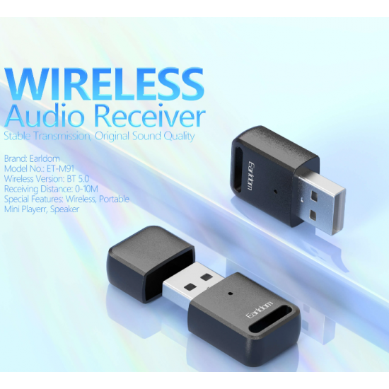 Adapter Earldom | Wireless Audio Receiver M91
