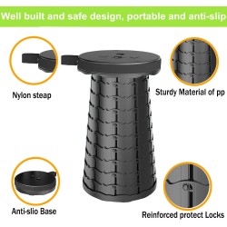 Stol Portativ Teleskopik | Foldable Telescopic Stool 