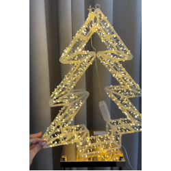 Panel Plastik me Drita ne Forme Peme 45cm