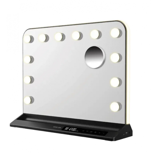 Pasqyre  me Ndricim Profesional | Green Lion Vanity Mirror 16x20inch 