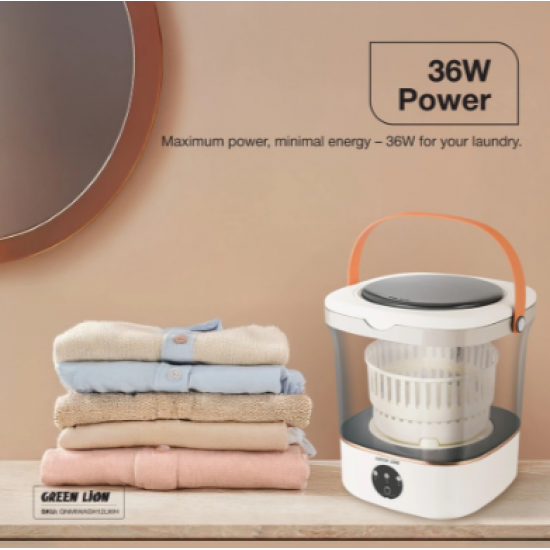 Lavatrice Portative Green Lion 12L | Mini Washing Machine 