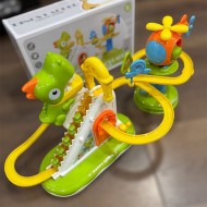 Loje me Dinosaur ne Shkalle dhe Muzike  | Happy Dinos 