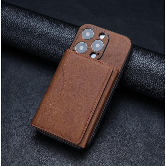 Portofol Lekure MagSafe me Hapje per Telefon | MagSafe Card Holder Wallet