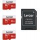 Karte Memorie Lexar 32GB Micro SD | Set 3 Cope me Pershtates