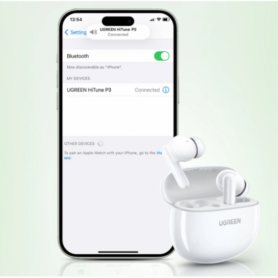 Kufje me Bluetooth Ugreen HiTune P3 True Wireless
